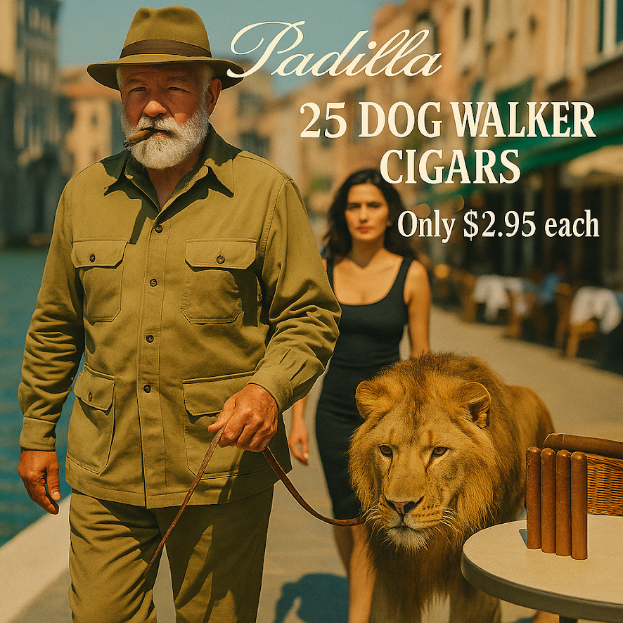 Padilla Dog Walker Nicaragua – Bundle of 25 (4x42) $2.95 each – $73.75 total