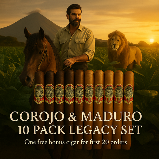 Corojo & Maduro Legacy Set – 10 Bold Cigars for $59.95 (Today Only)